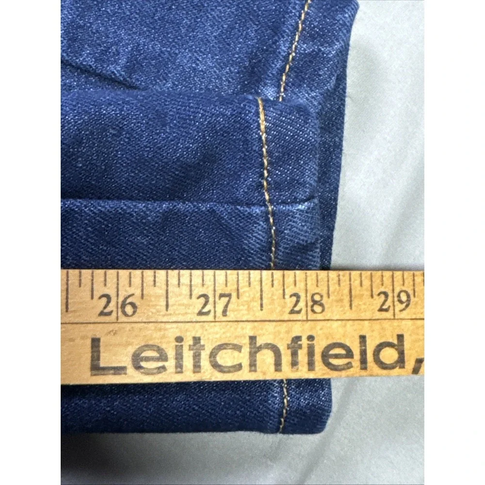 Levi's 517 Boot Cut Jeans 517 Dark wash Denim Men's 36 x 29 Y2K